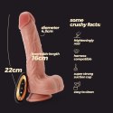 CRUSHIOUS INVIKTUS VIBE 8,5 LIQUID SILICONE VIBRATOR FLESH Crushious