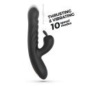 CRUSHIOUS LAPIN THRUSTING RABBIT VIBRATOR BLACK Crushious