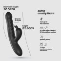 CRUSHIOUS LAPIN THRUSTING RABBIT VIBRATOR BLACK Crushious