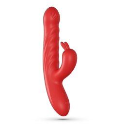 CRUSHIOUS LAPIN THRUSTING RABBIT VIBRATOR RED Crushious