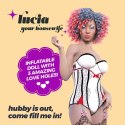 CRUSHIOUS LUCIA THE HOUSEWIFE EBONY INFLATABLE DOLL Crushious