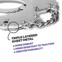 CRUSHIOUS LUST METAL HANDCUFFS Crushious