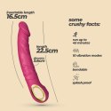 CRUSHIOUS MAGNUS BEND FLEXIBLE VIBRATOR PINK Crushious