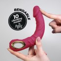 CRUSHIOUS MAGNUS BEND FLEXIBLE VIBRATOR PINK Crushious