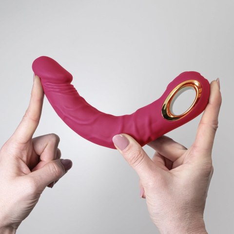 CRUSHIOUS MAGNUS BEND FLEXIBLE VIBRATOR PINK Crushious