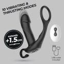 CRUSHIOUS MAGOO PROSTATE MASSAGER WITH COCKRING AND REMOTE CONTROL Crushious