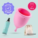 CRUSHIOUS MINERVA XS MENSTRUAL CUP WITH POUCH AND TOY CLEANER 150 ML Crushious