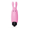 CRUSHIOUS O-PET RABBIT WITH 10 VIBRATION BULLET PASTEL PINK Crushious
