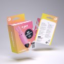 CRUSHIOUS O-PET RABBIT WITH 10 VIBRATION BULLET PASTEL PINK Crushious