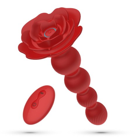 CRUSHIOUS ROSALINE ROTATING ANAL PLUG WITH REMOTE CONTROL Crushious