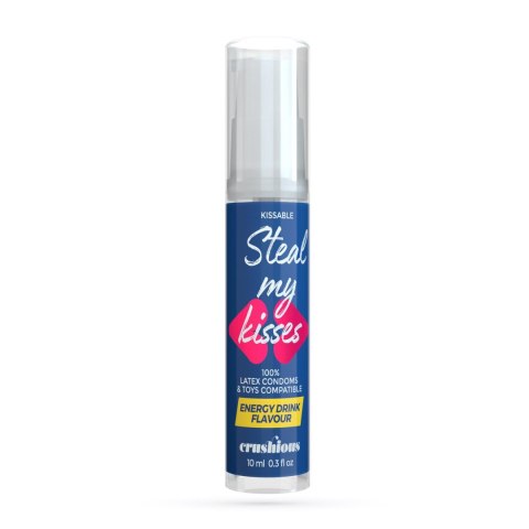 CRUSHIOUS STEAL MY KISSES ENERGY DRINK FLAVOUR LUBRICANT GEL 10ML Crushious