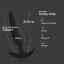 CRUSHIOUS TIC SILICONE ANAL PLUG SMALL Crushious