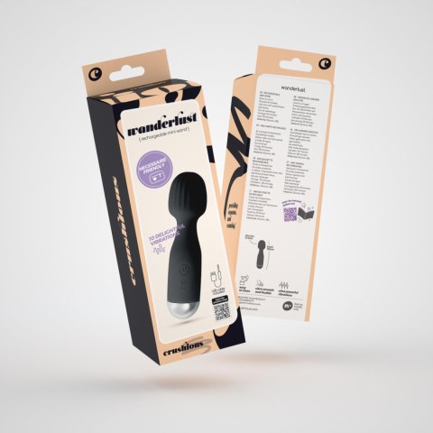 CRUSHIOUS WANDERLUST MINI WAND BLACK Crushious