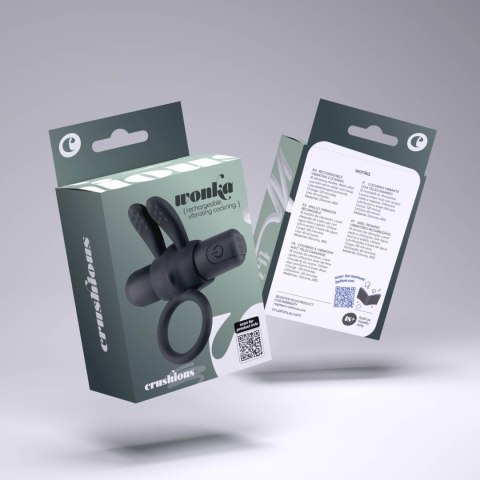 CRUSHIOUS WONKA COCKRING WITH RECHARGEABLE VIBRATING BULLET Crushious