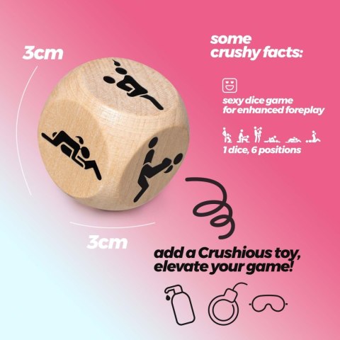 CRUSHIOUS WOODEN POSITION DICE Crushious