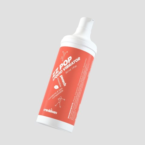 CRUSHIOUS ZZ POP LIQUID VIBRATOR PEACH AROMA 30ML Crushious