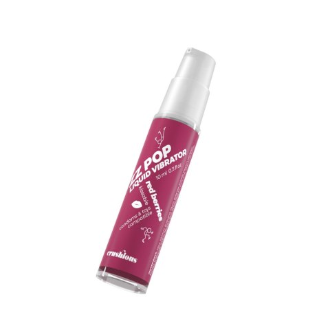 CRUSHIOUS ZZ POP LIQUID VIBRATOR RED BERRIES AROMA 10ML Crushious