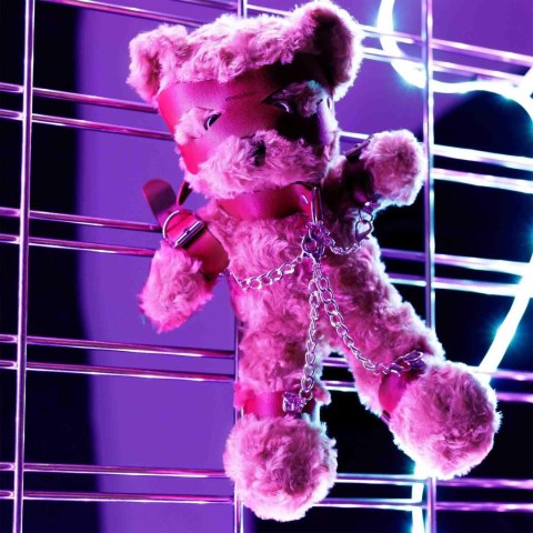 CRUSHIOUS CRUSHITO BONDAGE TEDDY BEAR RED 31CM Crushious