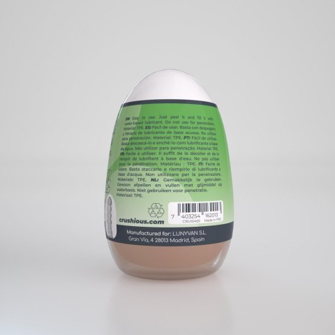 CRUSHIOUS EZY EGG THE EXPERT MASTURBATOR EGG Crushious