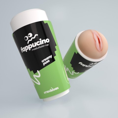 CRUSHIOUS FAPPUCINO CREAMY PUSS PORTABLE VAGINAL MASTURBATOR Crushious