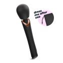 CRUSHIOUS HOLLY RECHARGEABLE WAND MASSAGER BLACK Crushious