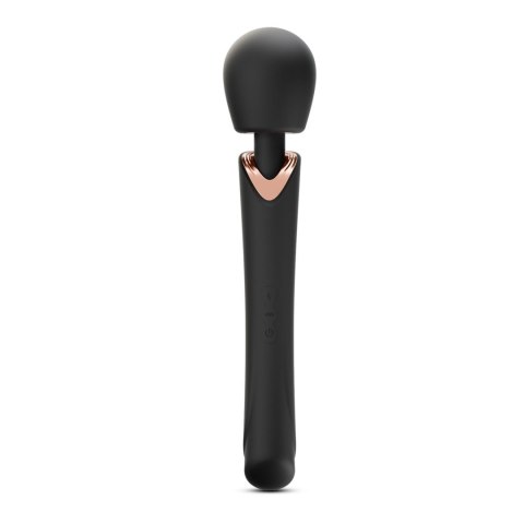 CRUSHIOUS HOLLY RECHARGEABLE WAND MASSAGER BLACK Crushious
