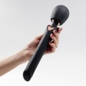 CRUSHIOUS HOLLY RECHARGEABLE WAND MASSAGER BLACK Crushious