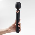 CRUSHIOUS HOLLY RECHARGEABLE WAND MASSAGER BLACK Crushious