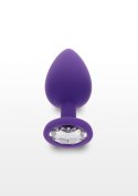 Diamond Booty Jewel Large Purple TOYJOY