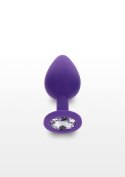 Diamond Booty Jewel Medium Purple TOYJOY