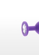 Diamond Booty Jewel Medium Purple TOYJOY