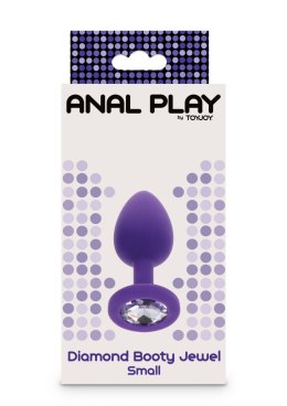 Diamond Booty Jewel Small Purple TOYJOY