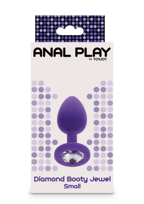 Diamond Booty Jewel Small Purple TOYJOY