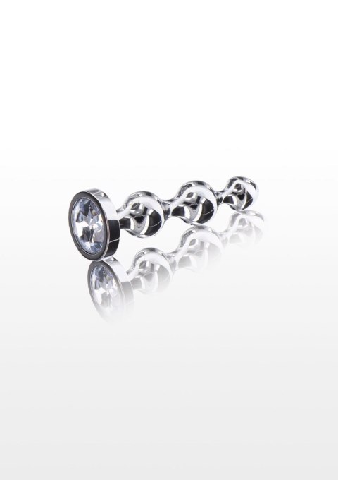 Diamond Star Beads Small Silver TOYJOY