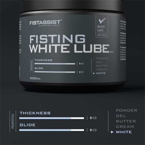 Fist Assist Fisting White Lube 500ml Cobeco