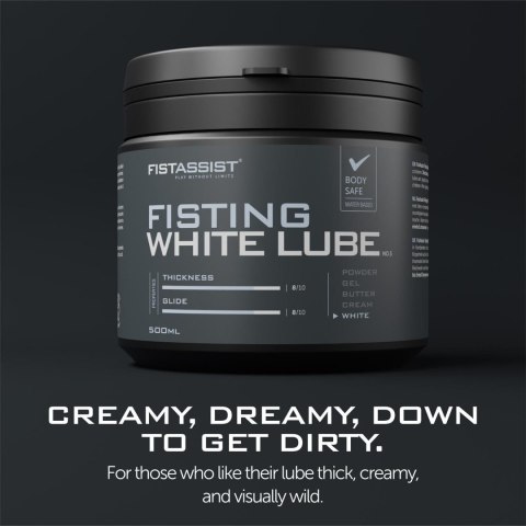 Fist Assist Fisting White Lube 500ml Cobeco