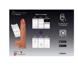 Lovesecret Premium Realistic Vibrator App Function Lovesecret