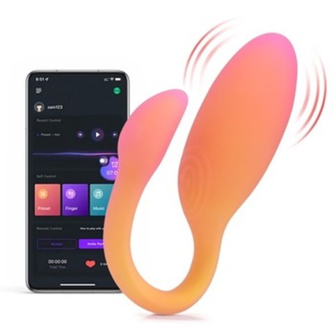 Magic Motion - Flamingo Max Vibrating Bullet Orange Magic Motion