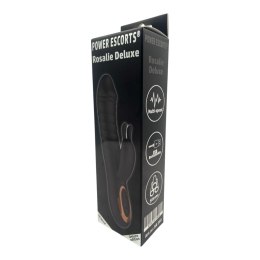 Power Escorts - BR209 - Rosalie Deluxe - Rechargeable Rabbit Vibrator - Silicone Power Escorts
