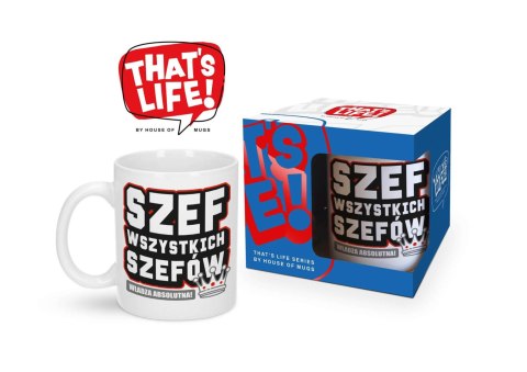 That's Life - Kubek 300ml - Szef House of Mugs