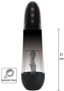 Auto Magnifying Pump Black Hidden Desire