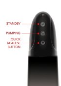 Auto Magnifying Pump Black Hidden Desire
