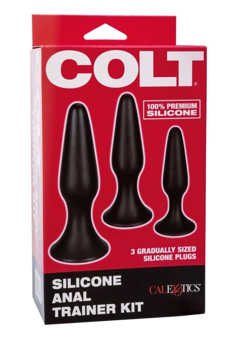 COLT Silicone Anal Trainer Kit Black CalExotics