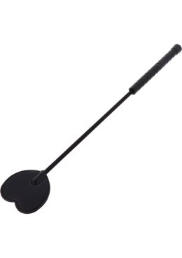 Crop Whip Heart Black Hidden Desire