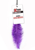 Double Feather Tickler Purple Hidden Desire
