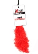 Double Feather Tickler Red Hidden Desire