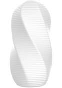 Medium Masturbator Swirl White TOYJOY
