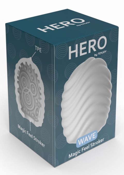 Mini Masturbator Wave White TOYJOY