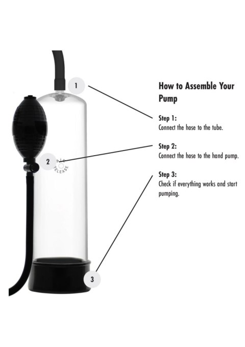 Rising Star Penis Pump Transparent Hidden Desire