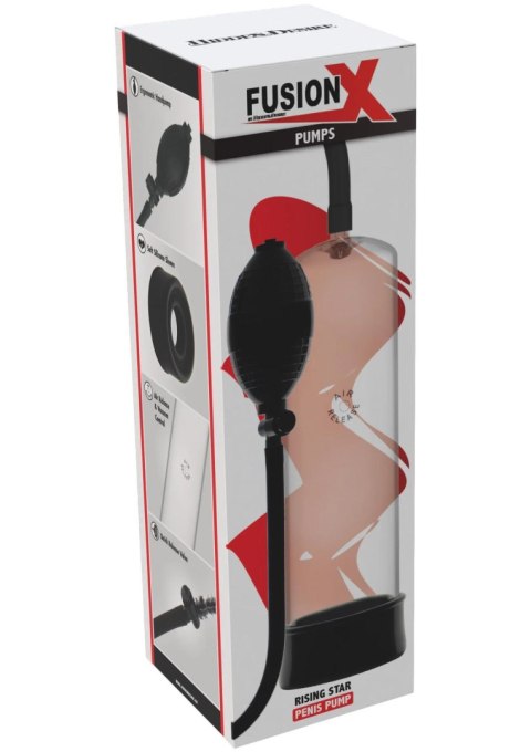 Rising Star Penis Pump Transparent Hidden Desire